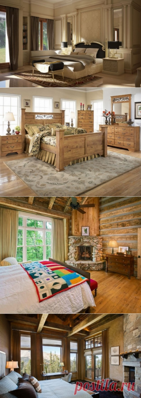 Красивая и модная спальня, фото