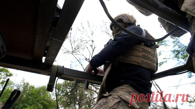 ВС России уничтожили бронемашину ВСУ под Константиновкой