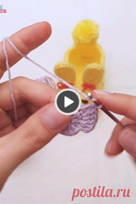 Easy baby booties video