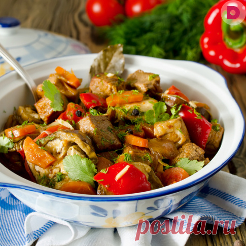 Тушеные баклажаны с мясом - рецепт, как приготовить в домашних условиях