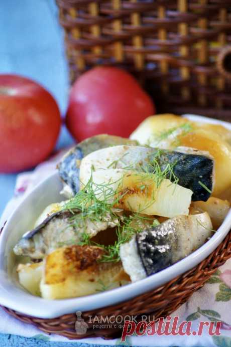 Скумбрия с картошкой в мультиварке — рецепт с пошаговыми фото и видео