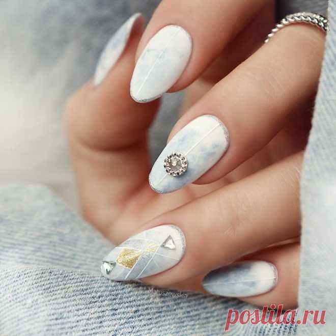 Весенние ногти 2022 (61 фото)