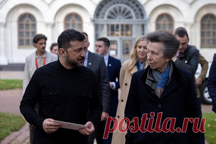 К Зеленскому приехала британская принцесса
