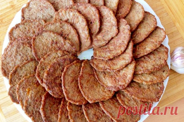 Печеночные оладьи — Мой садочек
