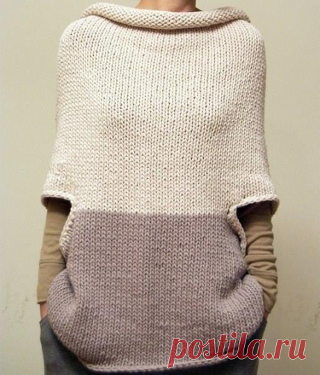 (9) Кофта-трансформер - Море идей - рукоделие, декор дома, поделки и hand made.