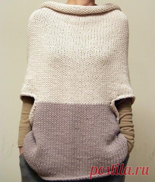 (9) Кофта-трансформер - Море идей - рукоделие, декор дома, поделки и hand made.