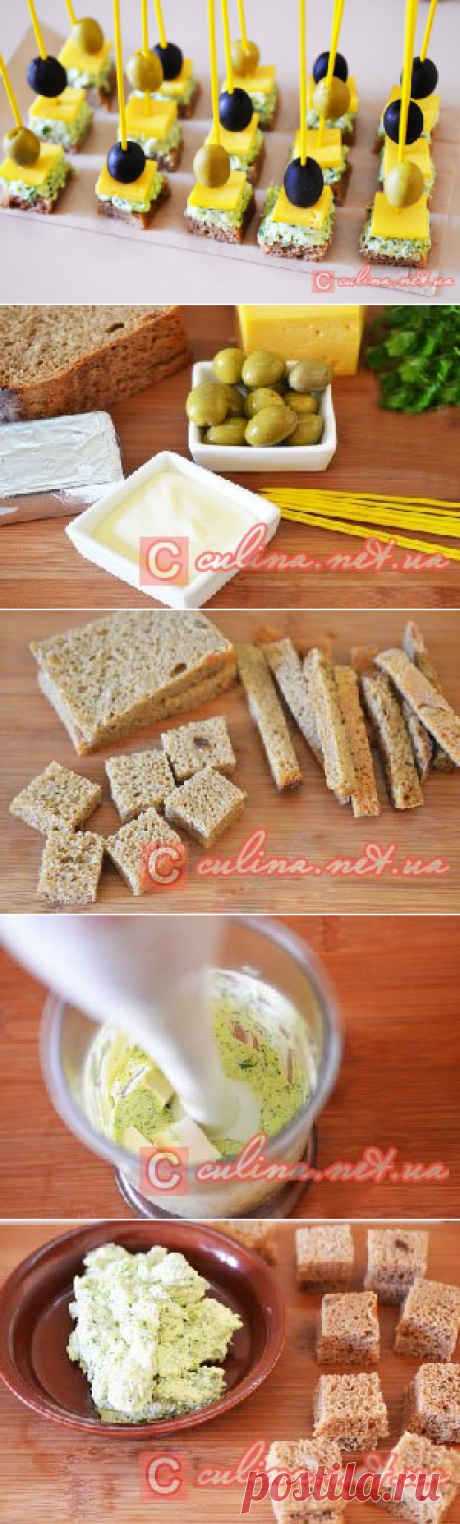 Вкусные канапе на новогодний стол – рецепт с фото