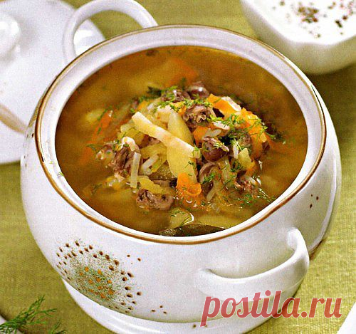 5 рецептов супов с куриными потрошками