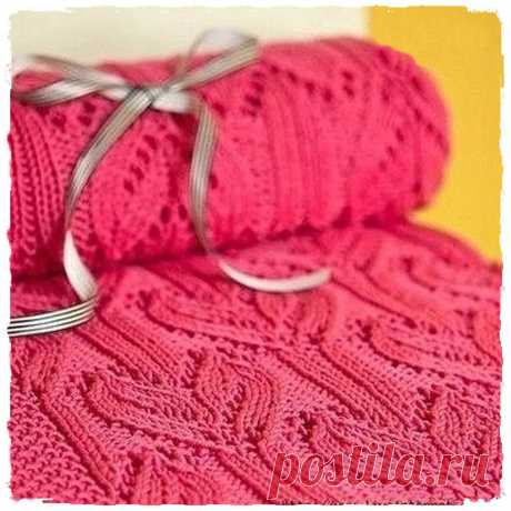 Очень красивый узор для пледа — DIYIdeas