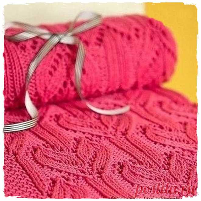Очень красивый узор для пледа — DIYIdeas