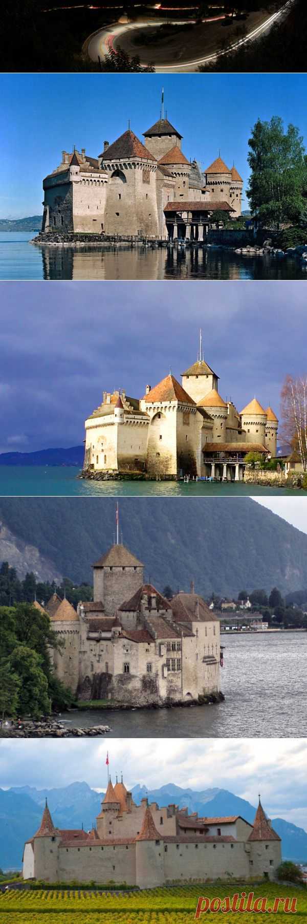 Chateau de Chillon - древний замой в Швейцарии