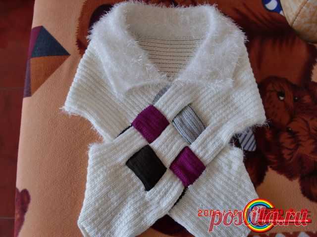 Имитация симпатичной кофточки — DIYIdeas