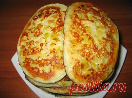 Оладьи с припеком..
