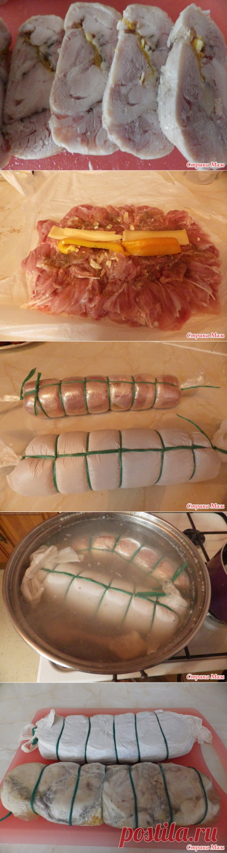 Мясной рулет для тех, кто не любит колбасу