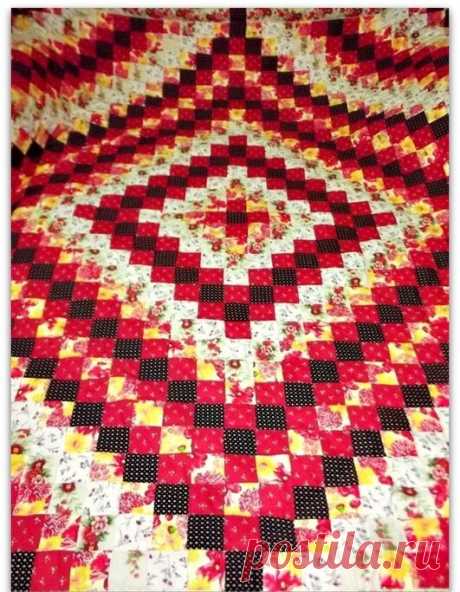 Мое первое лоскутное одеяло! | Юлия Жданова | Яндекс Дзен