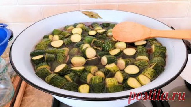 Готовлю тазами все лето! Огурчики по-фински - самая вкусная заготовка на зиму!