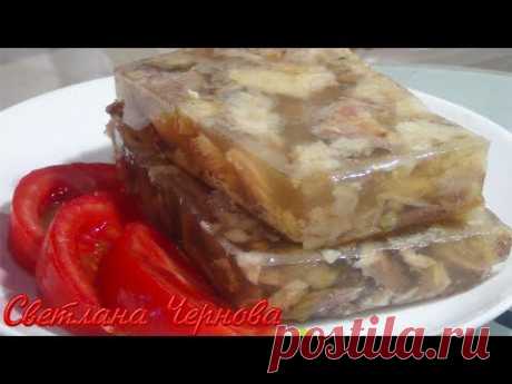 Холодец из рыбы. Очень вкусная постная закуска /Frozen fish - YouTube