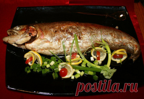 фаршированная форель &quot;кутап&quot; по-армянски