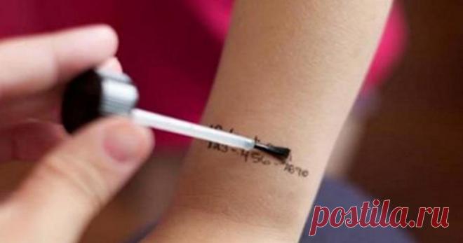 Сделайте это перед тем, как брать с собой ребенка в людное место!  Трюк от полиции.