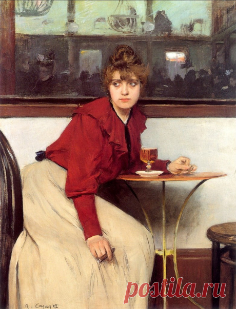 (7) Испанский живописец Рамон Касас (1866-1932). Часть 1: philologist — ЖЖ