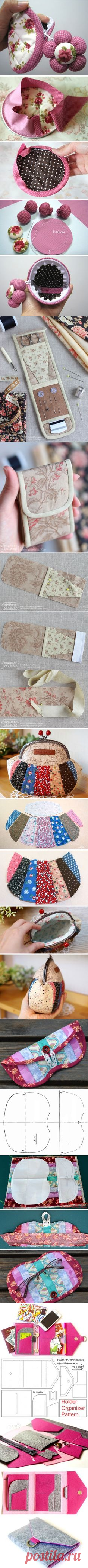 DIY Glasses Case Sewing Tutorial + Pattern. How to Sew. http://www.free-tutorial.net/2016/12/eyeglass-case-tutorial.html | Bags! | Случаи, Очки и …
