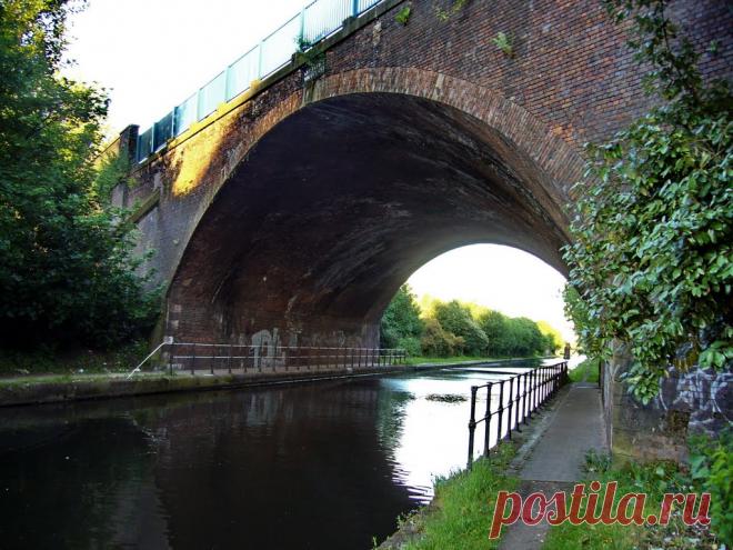 Что скрывает в своих водах Канал Бирмингема в Англии Канал Бирмингема скрывает нечто и свидетельств этому много. Однажды житель города наблюдал, как гигантское существо выползает на берег канала