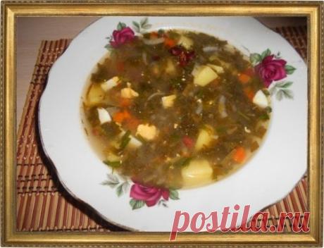 ЩИ ЗЕЛЕНЫЕ С ФАСОЛЬЮ.