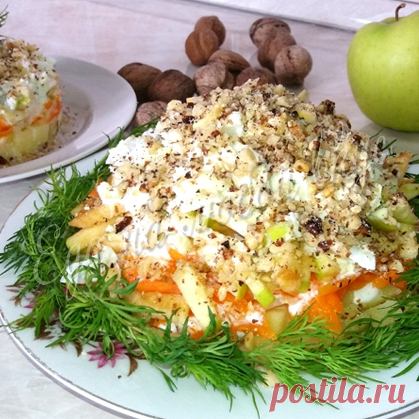 Легкий и очень вкусный салат 