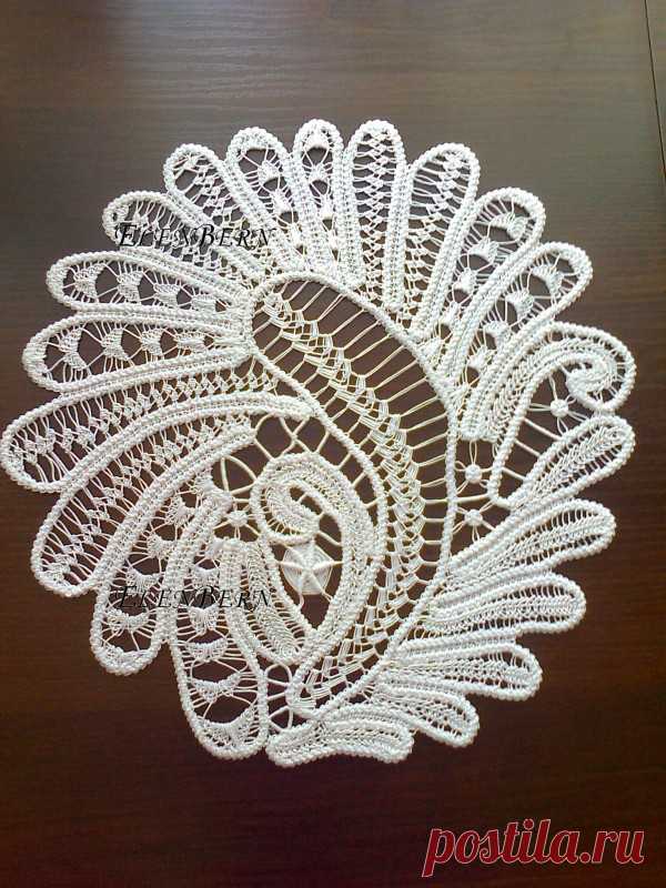 Салфетка №3 румынское кружево