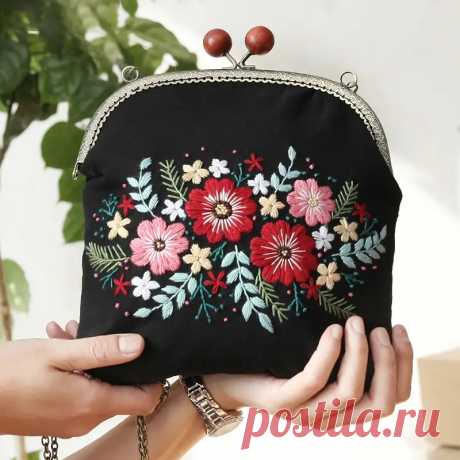 1 шт. кошелек для с вышивкой ручной работы кошелек для - Temu Moldova