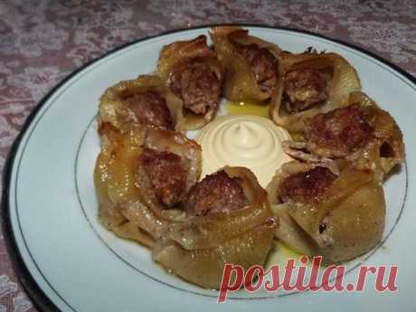 Ракушки, фаршированные мясом и овощами | Poperchi.Ru | Яндекс Дзен