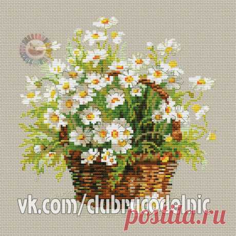ВЫШИВКА-Russian Daisies