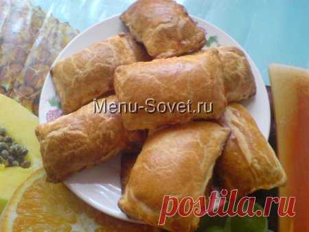 Слойки с творогом