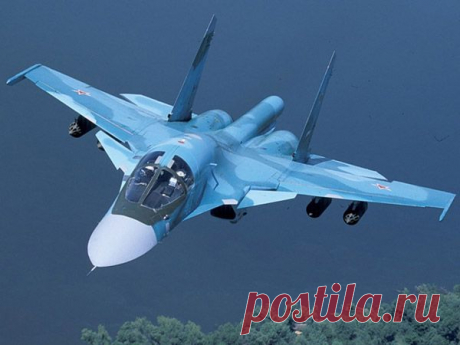 Су-34 - фронтовой бомбардировщик