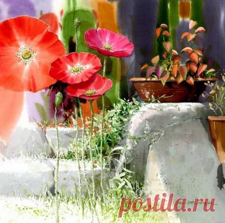 "ЧУДО АКВАРЕЛИ" ХУДОЖНИК ШИН ЙОНГ ШИК - Искусство - медиаплатформа МирТесен