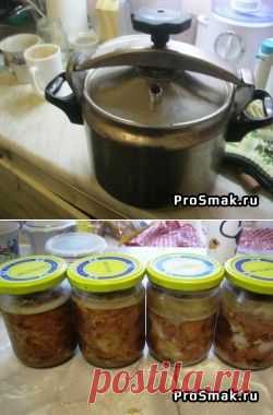 Домашняя тушенка в скороварке / пошаговый рецепт с фото на ProSmak.ru