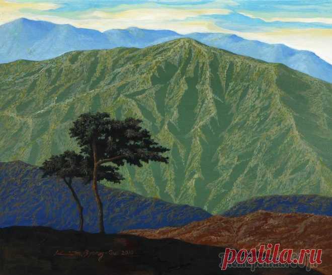 Корейская живопись. Ким Бён Гу - Kim Byeong Gu (김병구). Республика Корея