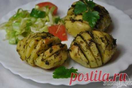 Рецепт - Пряный картофель в духовке