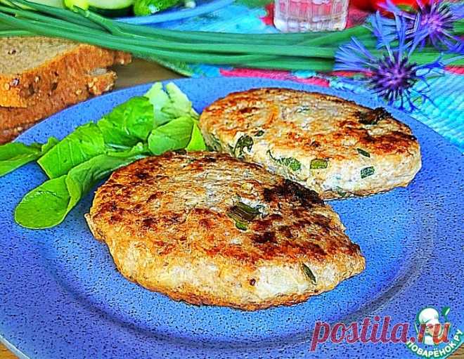Мясные котлеты с зеленью и кабачком – кулинарный рецепт