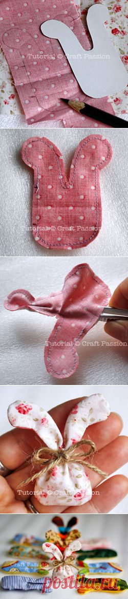 Зайчики-саше. Из Интернет-копилки / Интересные идеи декора / PassionForum - мастер-классы по рукоделию