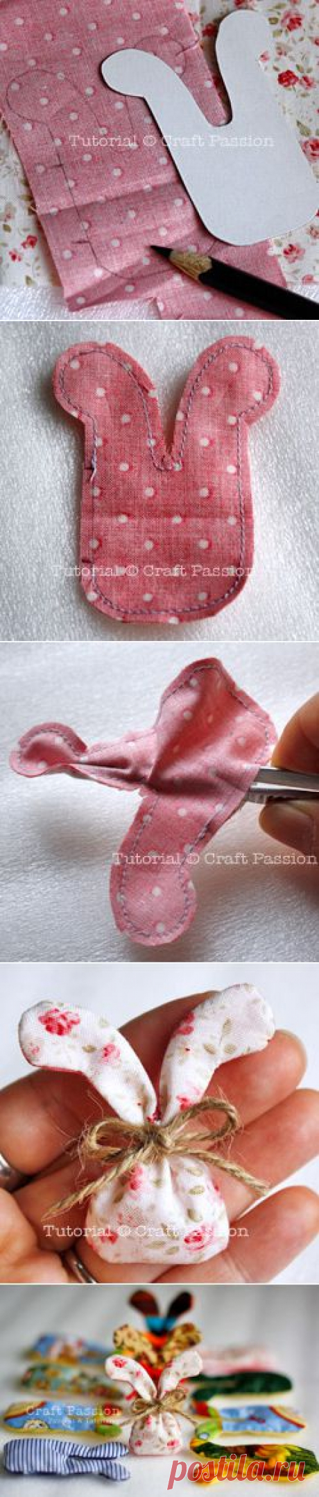 Зайчики-саше. Из Интернет-копилки / Интересные идеи декора / PassionForum - мастер-классы по рукоделию