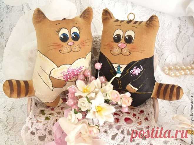 Кофейные котики Елены Мартыновой. Мастер-класс.