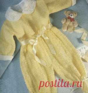 ReceitaTricô Macacão Bebê Com Pezinho ~ RECEITA TRICÔ FÁCIL