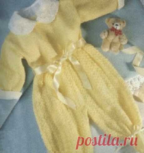 ReceitaTricô Macacão Bebê Com Pezinho ~ RECEITA TRICÔ FÁCIL