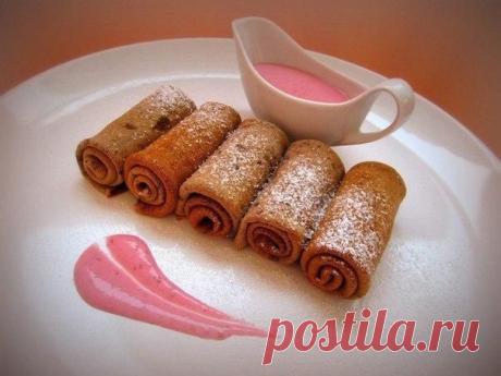 Шоколадные блины / Вкусные привычки