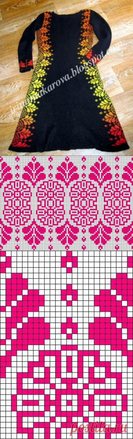 Жаккард в стиле дамасских узоров