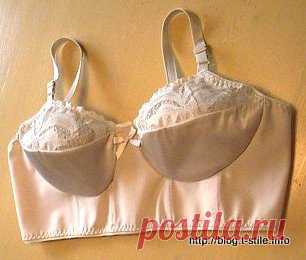 Блог "О шитье…" » Как сшить бюстгальтер? Часть 3 — технология изготовления и мастер-классы