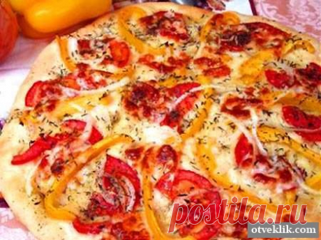 Как приготовить фокаччу с помидорами, брынзой и перцем?