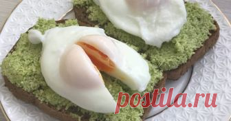 Тосты с авокадо и яйцом пашот - пошаговый рецепт с фото. Это ооочень вкусно на завтрак 🥞