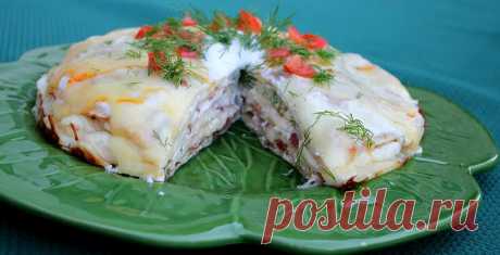 Закусочный торт | Lana.Moskalyuk.com